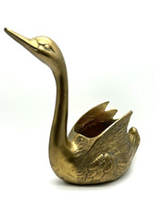 Vintage brass swan for sale  Dallas