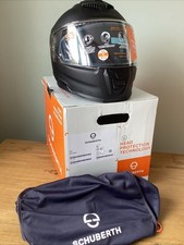 Schuberth matt black for sale  FARNBOROUGH