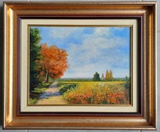 Tableau peinture huile d'occasion  Bourg-Achard