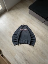 Używany, Vintage Równa deskorolka Boxy Bluza Przycięta Ciemnoszara Rozmiar Męska L postarzona na sprzedaż  PL