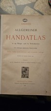 Andrees handatlas 1896 gebraucht kaufen  Bad Bramstedt
