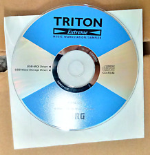 CD-ROM driver armazenamento em massa Korg Triton Extreme USB MIDI & USB, usado comprar usado  Enviando para Brazil