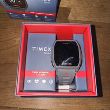 Smartwatch TIMEX IRONMAN R300 GPS 41mm com pulseira de silicone frequência cardíaca TW5M37600 comprar usado  Enviando para Brazil
