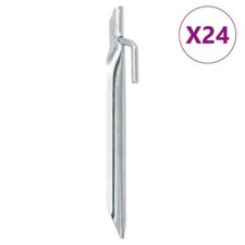 Piquets tente 24pcs d'occasion  Clermont-Ferrand-