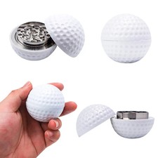 Usado, Moedor de ervas bola de golfe 52 mm metal manual rotativo compacto ferramenta para fumar comprar usado  Enviando para Brazil