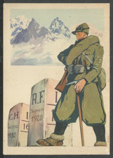 Cartolina m.v.s.n. legione usato  Catania