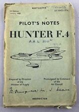 Hawker hunter f.4 for sale  BRIGHTON