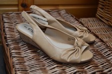 Platino beige sandals for sale  INVERURIE