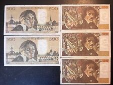 Lot billets 500 d'occasion  Narbonne