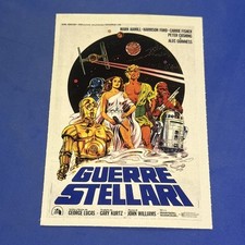 Guerre stellari poster usato  Bari