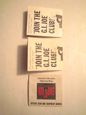 De colección 1964 GI JOE 1 equipo manual y 2 folletos unirse al club segunda mano  Embacar hacia Mexico