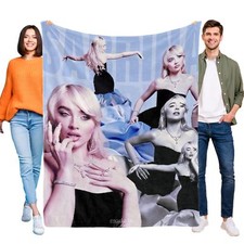 Cobertor Sabrina Carpinteiro Jogue Cobertores Presentes para Sofá Sofá Todas as Estações comprar usado  Enviando para Brazil