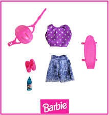 Mattel: Barbie 1997 Sports Fashions Collection conjunto de roupas skatista #68312 comprar usado  Enviando para Brazil