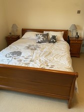 Sleigh bed queen for sale  INGATESTONE