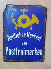 Altes emailschild amtlicher gebraucht kaufen  Jena