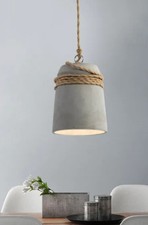 Concrete pendant lamp for sale  West Milford