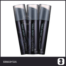 GEL MODELADOR CONCENTRADO AÇO LÍQUIDO SEBASTIAN 3X 140 ML, usado comprar usado  Enviando para Brazil