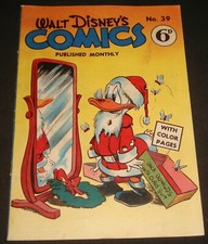 WALT DISNEY'S COMIC #39 DONALD DUCK 1940s Era de Ouro comprar usado  Enviando para Brazil