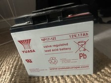 Yuasa 17ah 12v for sale  HARLOW