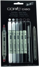 Copic ciao 5pc for sale  LUTON