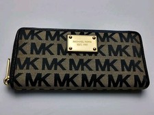 Carteira acordeão Michael Kors MK com zíper ao redor grande, usado comprar usado Carteira acordeão Michael Kors MK com zíper ao redor grande, usado comprar usado  Enviando para Brazil