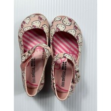 Mini Sapato Rasteiro Melissa Hello Kitty Rosa Criança Menina Tamanho 3 comprar usado  Enviando para Brazil