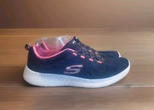 Tênis esportivo feminino Skechers Burst Equinox tamanho 9.5 rosa marinho comprar usado  Enviando para Brazil