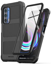 Motorola Edge 2021 5G UW caso, Protetor Heavy Duty caso De Telefone Corpo Inteiro comprar usado  Enviando para Brazil