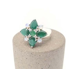 Vintage emerald opal for sale  UK