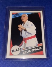 Helio Gracie Custom Throwback UFC MMA Brazilian jiu-jitsu Card - Royce orgulhos fc, usado comprar usado  Enviando para Brazil