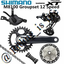 Conjunto de grupo SHIMANO DEORE XT M8100 1x12 velocidade MTB 6 peças, 30T/32T/34T/51T, 165MM-175MM comprar usado  Enviando para Brazil