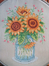 Stickvorlage sonnenblumen kreu gebraucht kaufen  Wuppertal