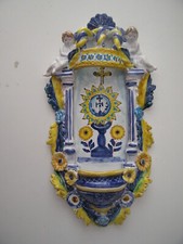 Acquasantiera ceramica pezzo usato  Signa