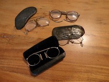 Lot lunettes anciennes d'occasion  Senozan