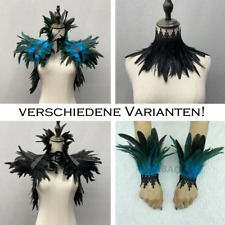 Federkostüm fasching hallowee gebraucht kaufen  Berlin