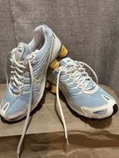 Usado, Tênis Nike Shox NZ azul amarelo ouro claro excelente estado usado 318164-411 comprar usado  Enviando para Brazil