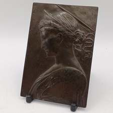 Bronze miniature plaque for sale  NEWCASTLE UPON TYNE