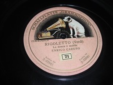 Enrico caruso rigoletto gebraucht kaufen  Dachau