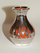 Vase silver verlay gebraucht kaufen  Bornich, Dahlheim, Kestert