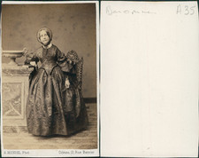 Monvel, Orléans, Madame d'Autichamp, baronne CDV vintage albumen Tirage comprar usado  Enviando para Brazil