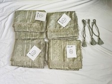 Vtg green damask for sale  Porter Ranch