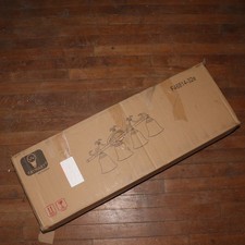 Luminária de vaidade Hukoro 4 luzes com vidro opala branco formato de sino tons bronze 31,9" comprar usado  Enviando para Brazil