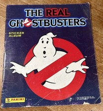 The Real Ghostbusters Vintage Anos 1980 Adesivo Álbum Incompleto Panini Livro, usado comprar usado  Enviando para Brazil