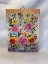 Ceramic floral wall for sale  Rancho Cucamonga