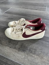 Nike Blazer Tamanho 8 Vintage 1983 Tênis All Court Lona Clássica Vermelho Borgonha comprar usado  Enviando para Brazil