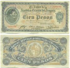 NOTA URUGUAI 100 PESOS 1918 FALSIFICADA P 16X XF comprar usado  Enviando para Brazil