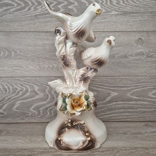 Capodimonte pair white for sale  CHESHAM