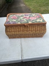 Vintage wicker rattan for sale  NEWPORT