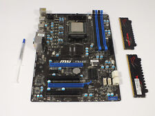 Placa-mãe combo - MSI 970a-g43 - AMD Sempron 145 2.8Ghz - 8Gb Ripjaws DDR3 comprar usado  Enviando para Brazil