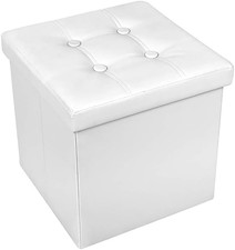 Pouf contenitore quadrato usato  Roma